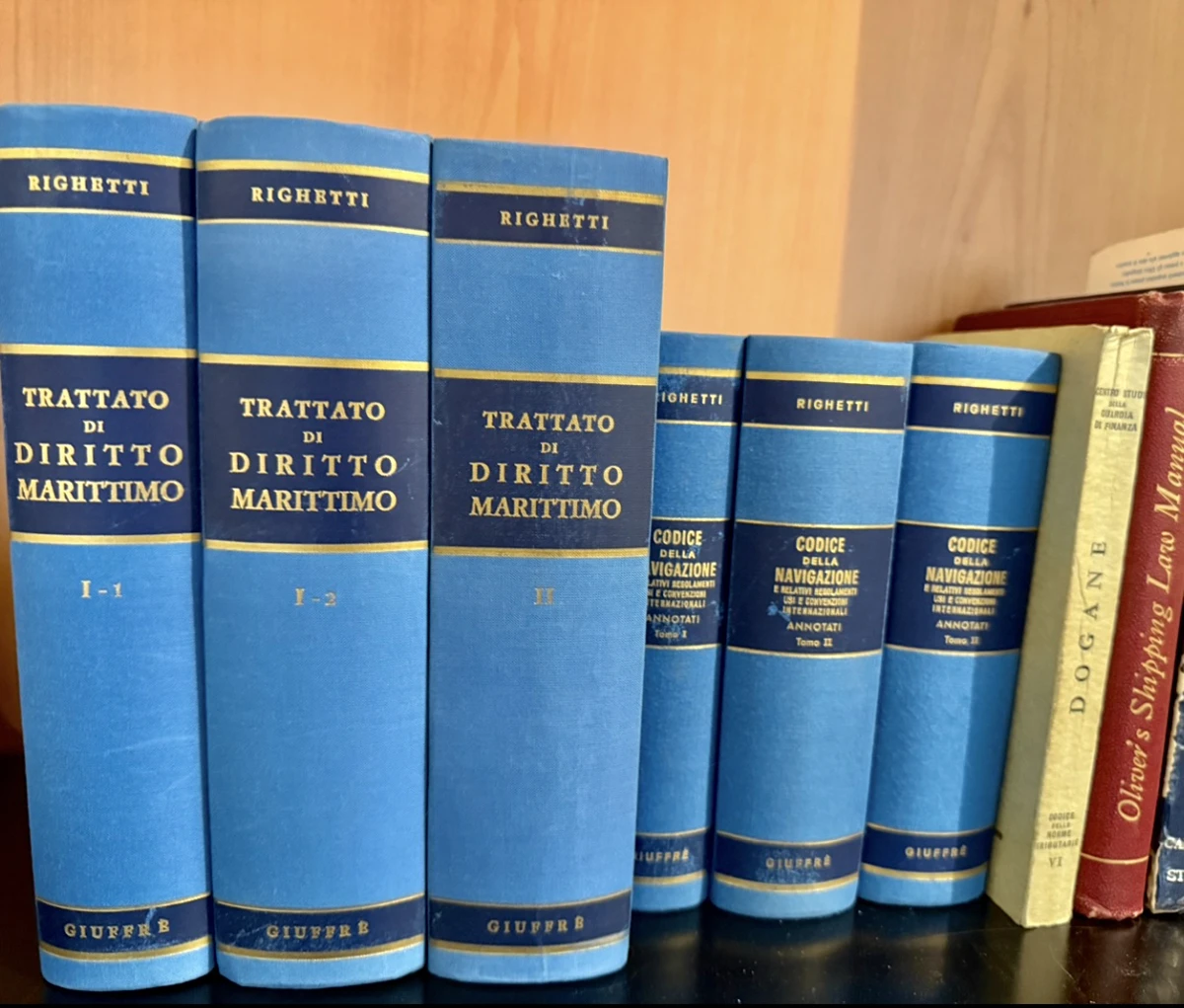 libri di diritto marittimo dello studio legale